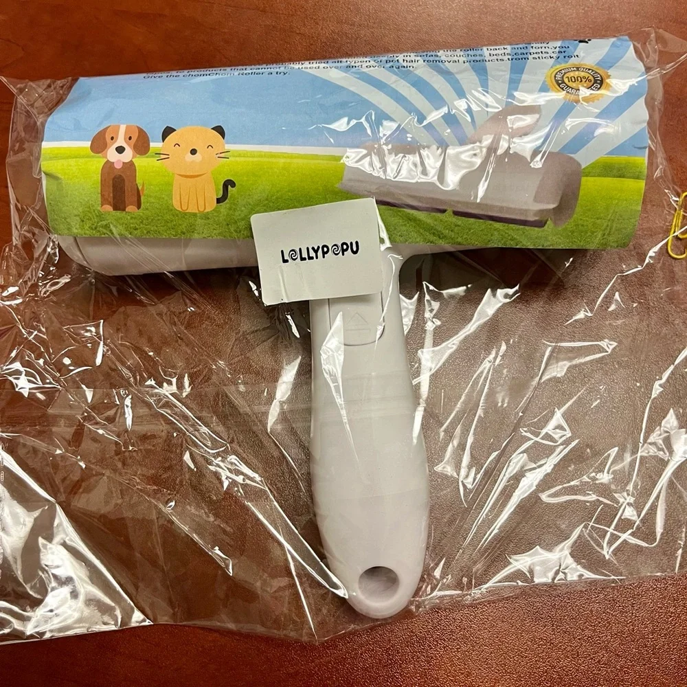 Lollypopu Versatile Pet Hair Removal  Lint Roller Dogs and Cats